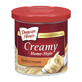 Duncan Hines Creamy Home-style buttercream premium frosting Full-Size Picture